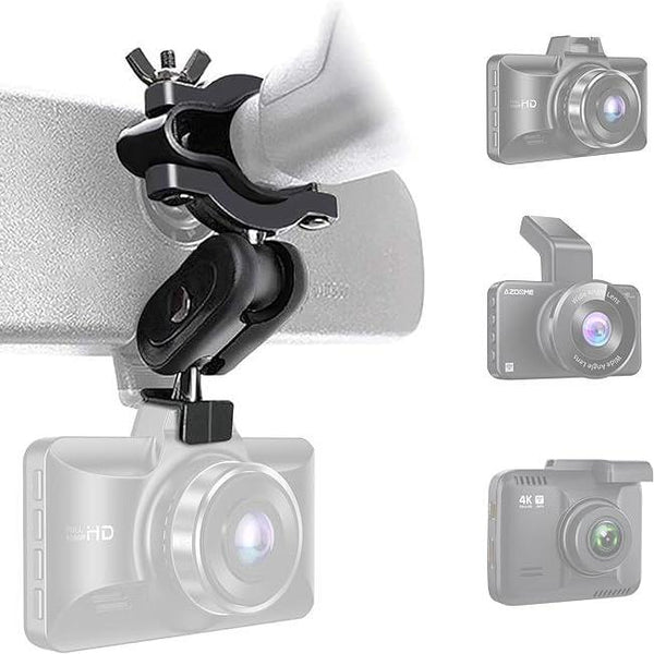 Dash Cam No Drilling]Rear Window Bracket For Most S - Easy Install, 180 Dashcam Holder