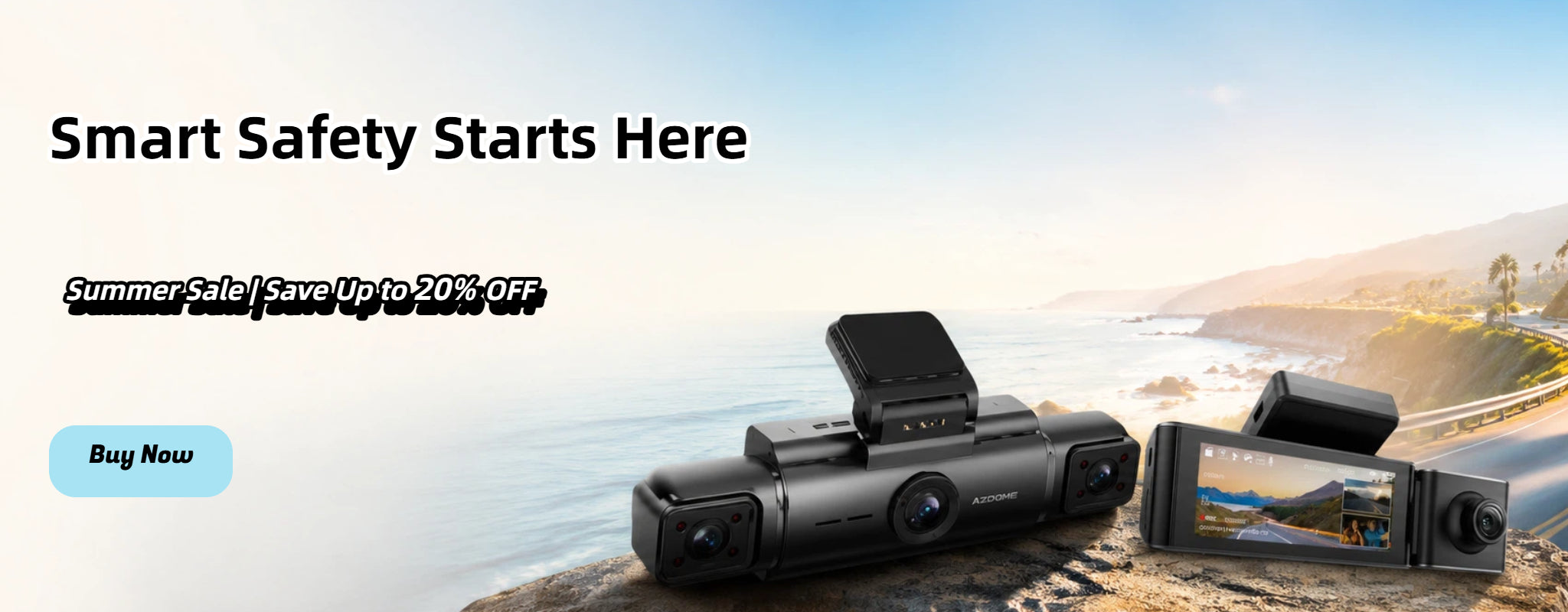 AZDOME Dash Cams Official Store | 4K, 5K Car Cameras