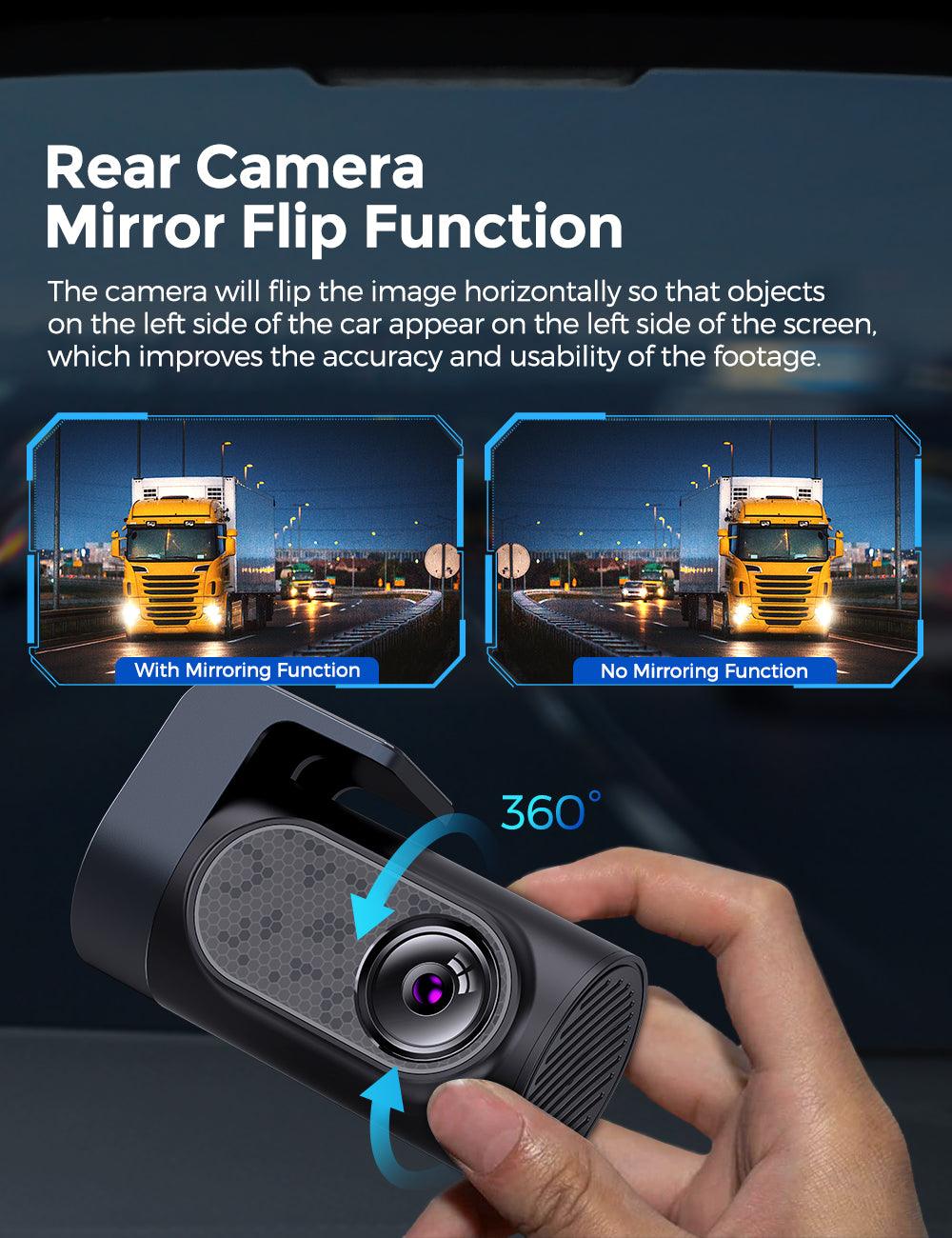 AZDOME M550 Pro 2 - Channel 4K Dash Cam | Front & Cabin IR Night Vision | 5G WiFi & GPS - AZDOME Official Stores