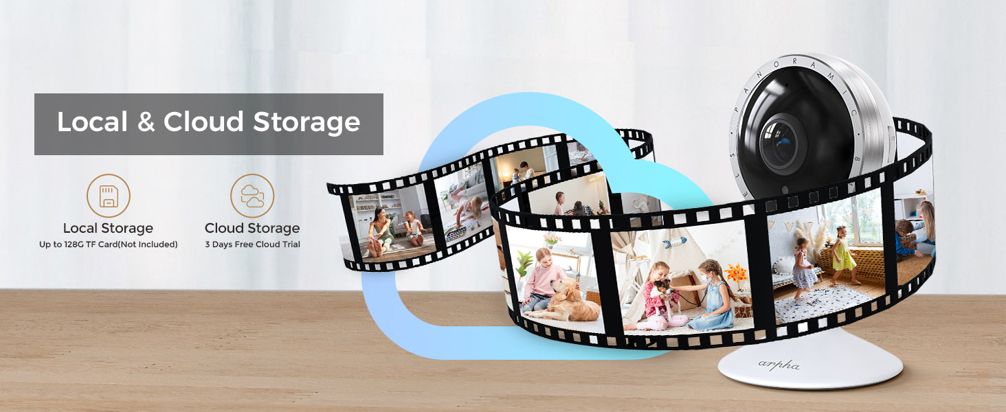 ARPHA Guard 4K Wireless Outdoor Camera | 8MP Color Night Vision | Battery Powered & IP67