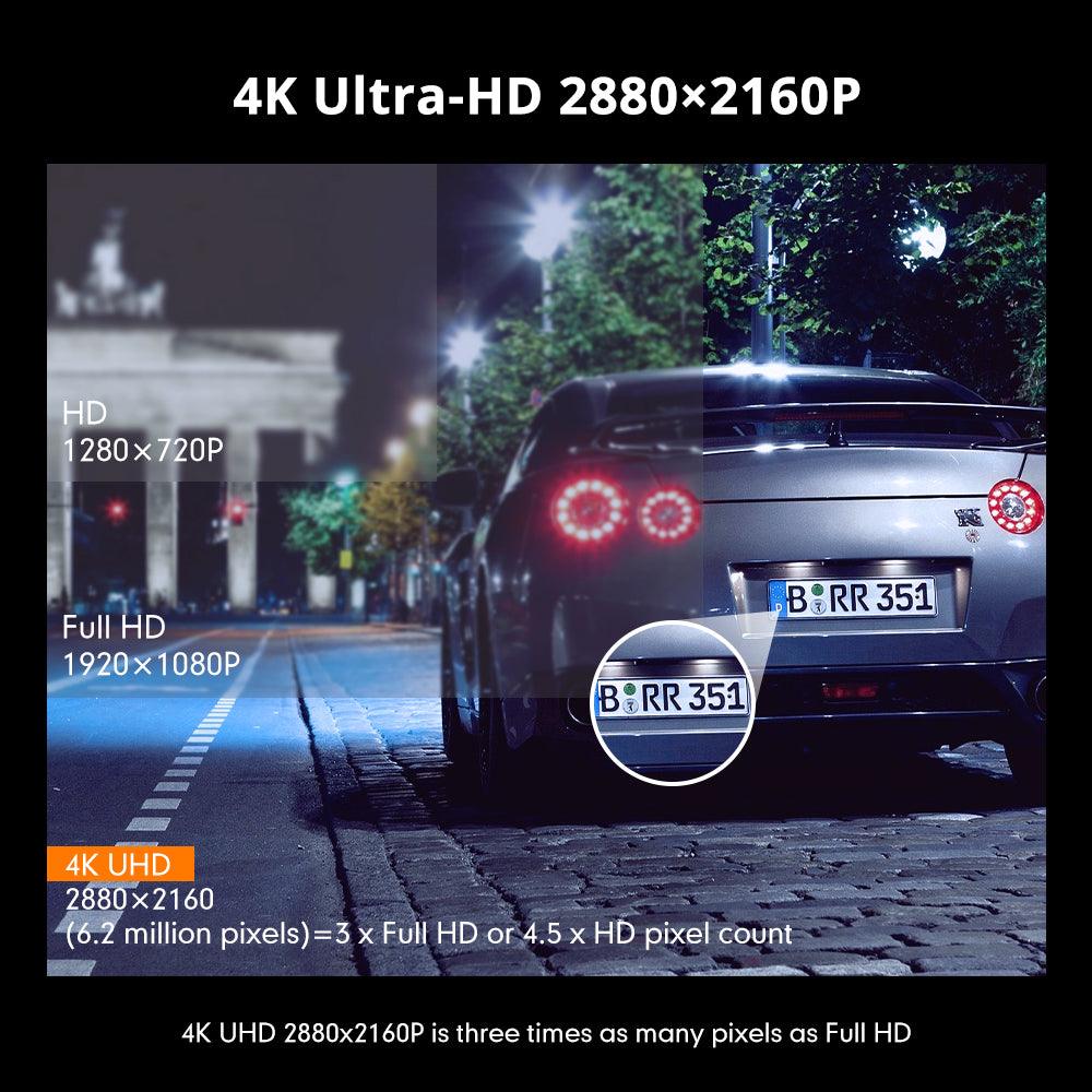 AZDOME GS63H 1CH Dash Cam 4K with Super Night Vision - AZDOME Official Stores